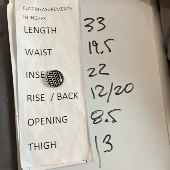 Laura plus white Straight Leg Pull-On Capris size 16 - Picture 12 of 12